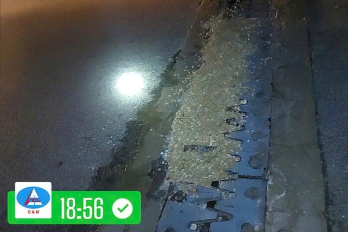 Khẩn trương khắc phục hỏng khe co giãn cầu Sông Nhơm trên cao tốc QL45 - Nghi Sơn