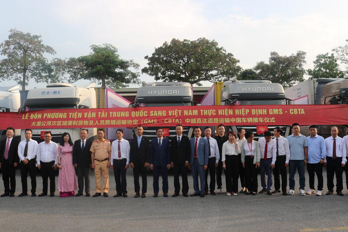 Tăng cường kết nối vận tải giữa Việt Nam và Trung Quốc trong khuôn khổ Hiệp định GMS-CBTA