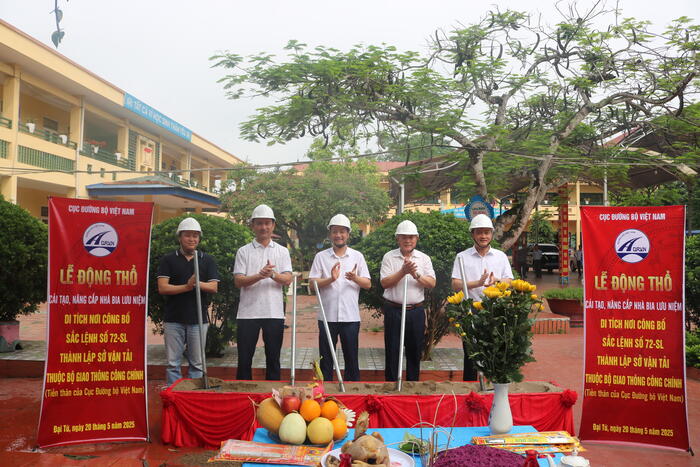 Tôn tạo, nâng cấp địa điểm công bố Sắc lệnh số 72/SL