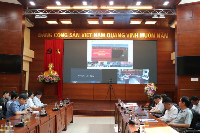 Cục Đường bộ Việt Nam tham dự Hội nghị quán triệt, triển khai một số văn bản mới của Đảng