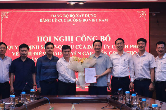 Đảng ủy Cục Đường bộ Việt Nam được thí điểm giao quyền cấp trên cơ sở: Bước tiến quan trọng trong công tác xây dựng Đảng