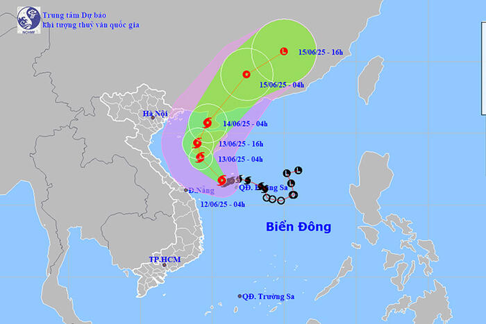 Cục Đường bộ Việt Nam yêu cầu tập trung ứng phó với bão số 1 trên Biển Đông
