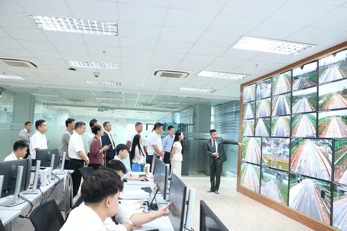 Đoàn Cục Đường bộ Trung Quốc thăm Trung tâm Dữ liệu thu phí đường bộ