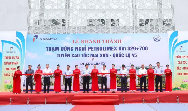 Đưa vào khai thác trạm dừng nghỉ trên cao tốc Mai Sơn - QL45 qua Thanh Hóa - Ảnh 1.