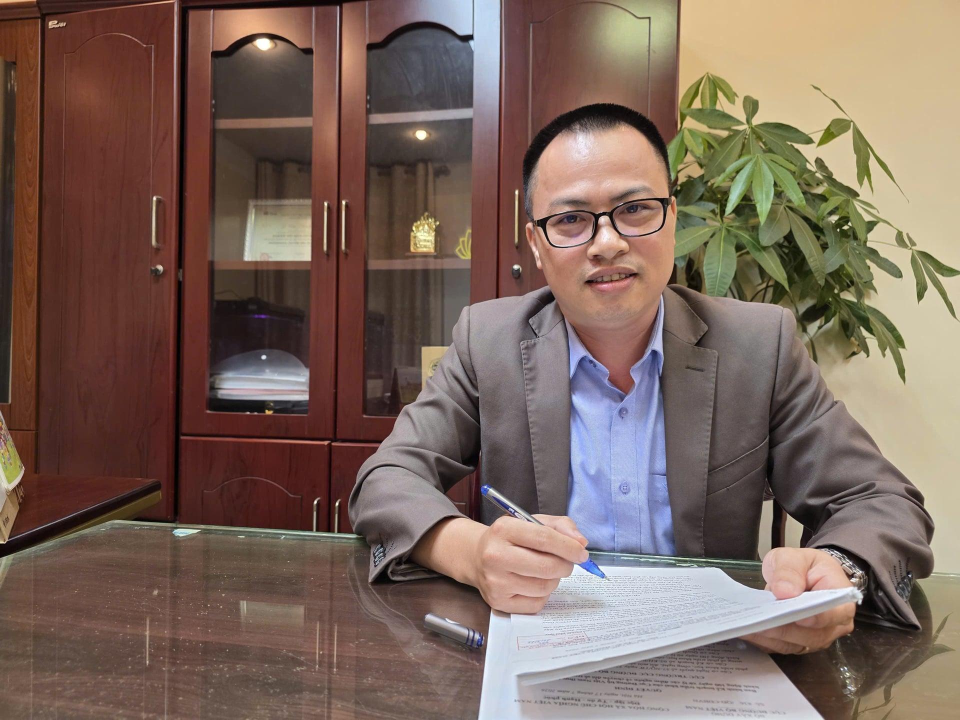 Ông Lê Văn Thanh, Giám đốc Trung tâm Kỹ thuật và Công nghệ đường bộ phía Bắc, Cục Đường bộ Việt Nam.