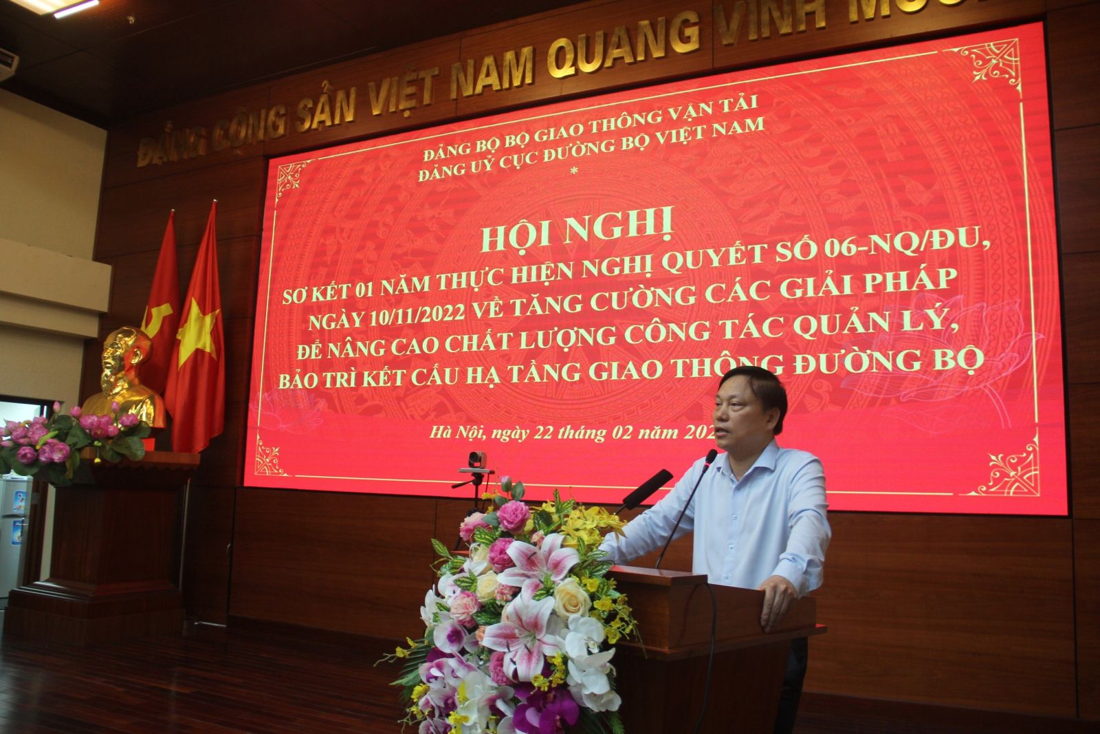 Bí thư Đảng ủy - Cục trưởng Cục ĐBVN Nguyễn Xuân Cường khai mạc Hội nghị